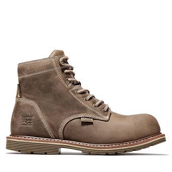 Timberland PRO Millworks 6" Comp Toe - Tmavo Hnede Nepremokave Topanky Panske, T0319SK